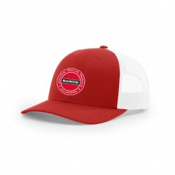 Richardson Trucker- Red/White